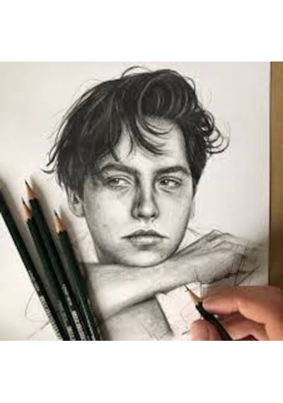 Faber-Castell 9000 3B Dereceli Kurşun Kalem Yeşil Renk