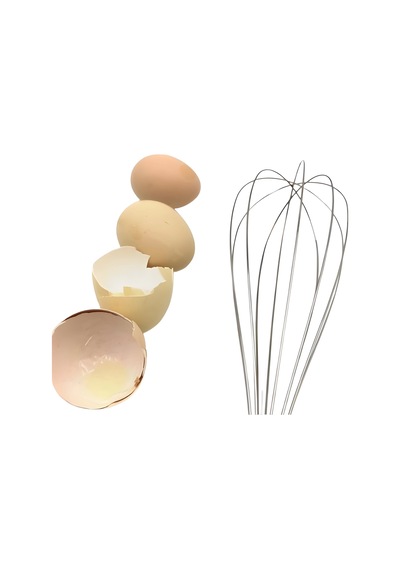 Paslanmaz Lüx Metal Saplı Çırpma Karıştırma Teli Çırpıcı 30 Cm Çelik Diğer