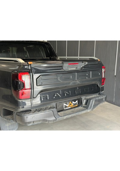Ford Ranger 2023+ Bagaj Kaplama Arka Kapak Plastiği Parlak Siyah