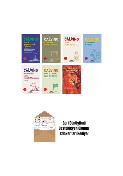 Ahmet Ümit Polisiye Romanları 7 Kitap + Okuma Sticker'ları