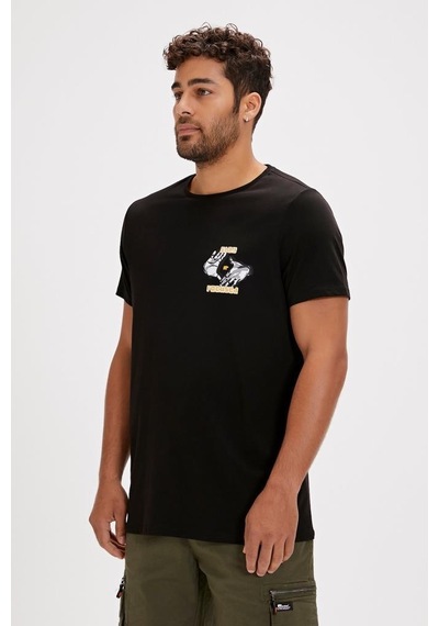 Bad Bear Focus T-shırt Nıght Erkek Tişört Siyah S-xxl 001