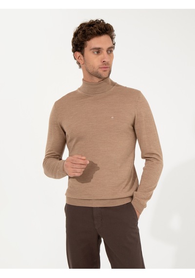 Cacharel Erkek Camel Kazak /triko 50257269-vr015 Kahverengi Cacharel Erkek Camel Kazak /triko 50257269-vr015 Kahverengi