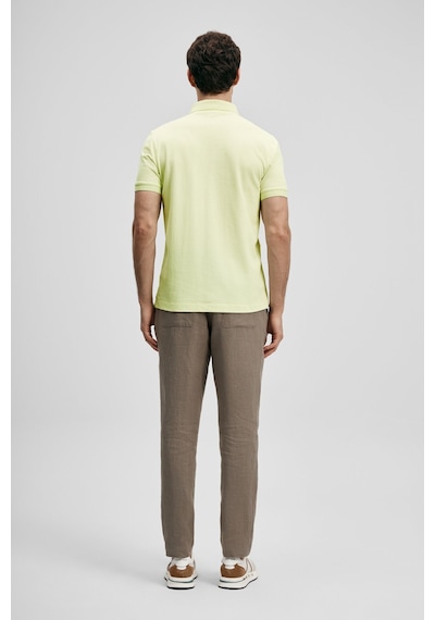 Lufian Laon Erkek Polo Yaka T-shirt 111040230 Sarı