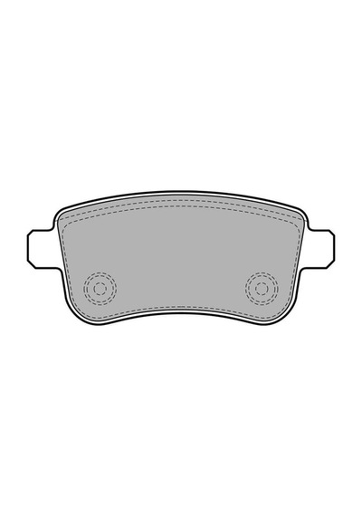 DELPHI LP2153 Fren Balatası Arka Megane III 08- Megane IV 15- Scenic III 08- Fluence 08-