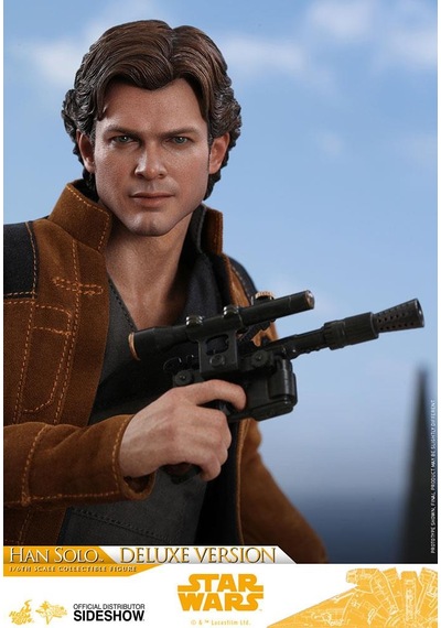 Hot Toys Han Solo Deluxe Version Sixth Scale Figure Mms492