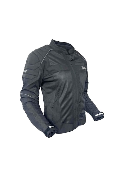 Forte Gt 2001057 Dark Night 4 Mevsim Kadın Motosiklet Montu Siyah