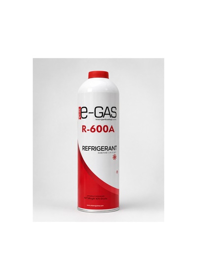 E-gas R600a 400 Gr İzobütan Soğutucu Gaz Beyaz