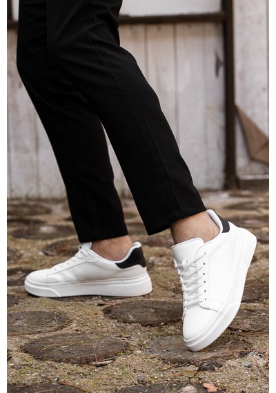 Daxtors D0506 Günlük Ortopedik Erkek Casual Ayakkabı Beyaz