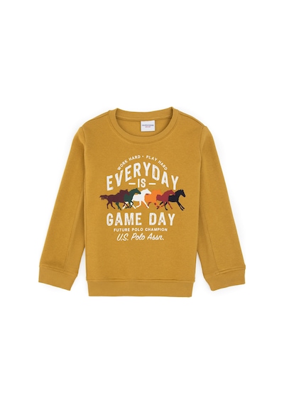 U.s. Polo Assn. Erkek Çocuk Petrol Sweatshirt 50316406-vr151 Oıl