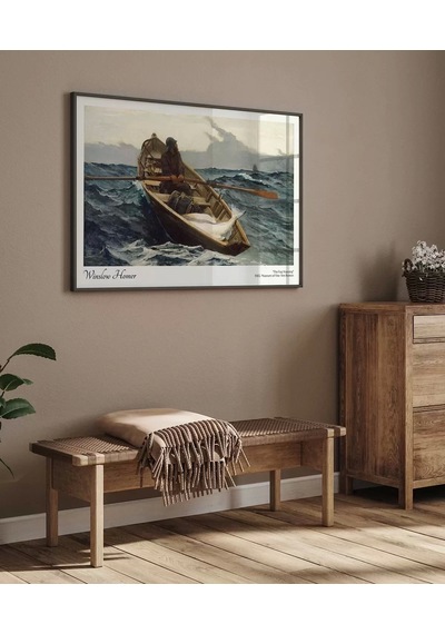 Çerçevesiz Poster Winslow Homer Sis Uyarısı