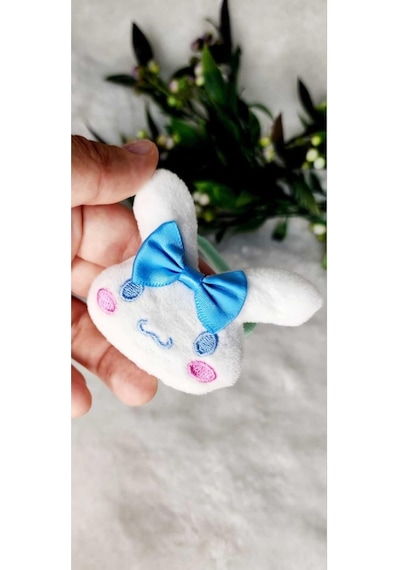 Kuromi Saç Lastik Toka-107 Mavi