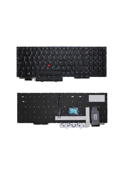 Lenovo Thinkpad E15 Gen2 Klavye Siyah Tr Işıklı