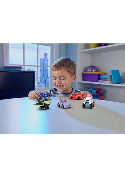 Batwheels Batwheels Çoklu Araç Paketi, Oyuncak Açık Bej