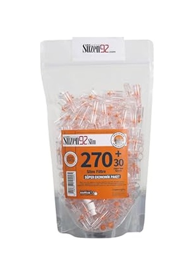 Süzen92 Slim Filtre 270+30 Adaptörlü Ekonomik Paket