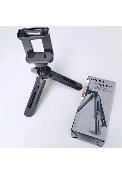 Tripod 5 Kademeli Dik-Yan Duruşlu Telefon Tutucu Tr3 Tripod