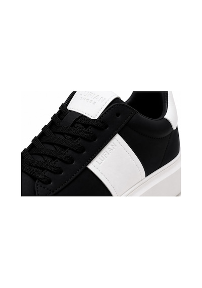 Lufian 121230055 Luna Deri Unisex Sneaker Ayakkabı Siyah