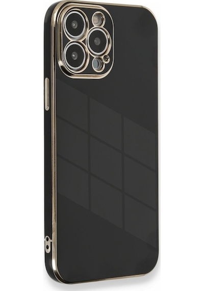 Apple Uyumlu iPhone 13 Pro Max Kılıf Luxury Seri Kamera Korumalı Silikon Kapak
