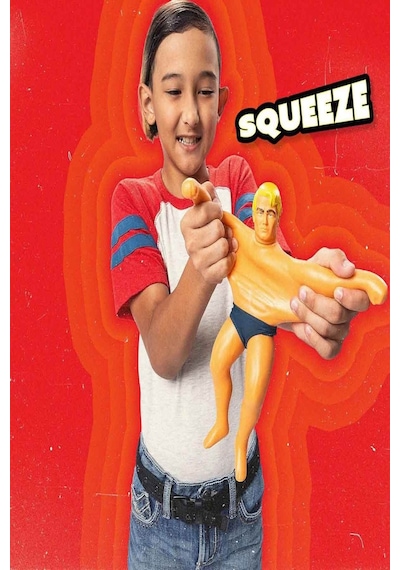 Stretch Armstrong Retro Figür Esnetilebilir Oyuncak Kahraman, 25 Cm Astronot