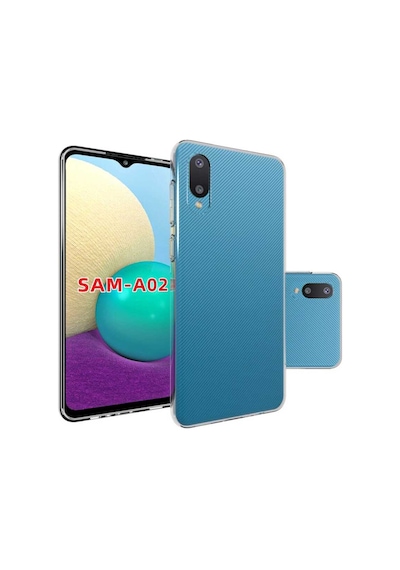 Samsung Galaxy A02 Uyumlu Kılıf Zore Süper Silikon Kapak