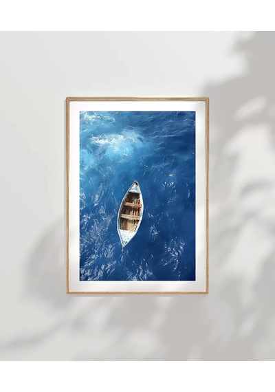 Çerçevesiz Poster Denizin Kalbinde