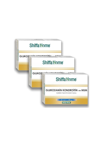 Aksuvital Shiffa Home Glucosamine Chondroitine Msm 3 x 60 Tablet