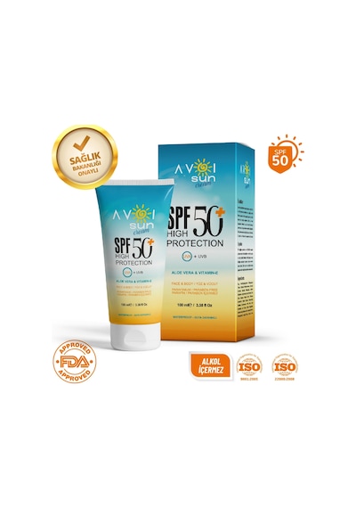 Avoi Sun Yoğun Leke Karşıtı Güneş Kremi SPF50+ 100 ML