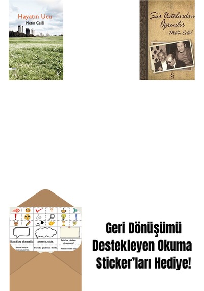 Hayatın Ucu + Şiir Ustalardan Öğrenilir + Okuma Sticker'ları