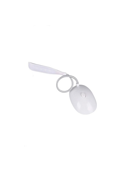 Portatif Taşınabilir Pilli Masa Lambası Beyaz Led Işıklı Mini Masa Lambası Beyaz - 143372764 Beyaz