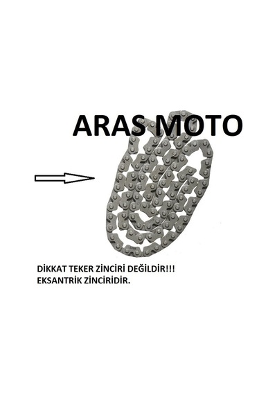 Bajaj Pulsar Ns 200-rs 200 Egsantrik Zinciri Oem.tüm Yıllara Uyum