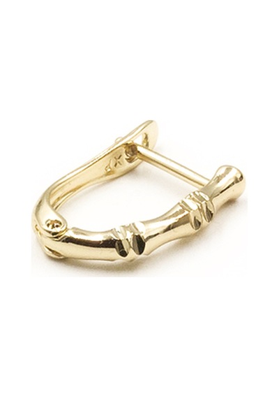 Kemik U Model Küpe - Xuping Gold, Anti-alerjik, 15 Mm çok renkli