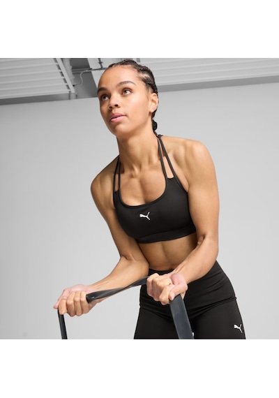 Puma Move Strappy Bra Kadın Siyah Antrenman Sporcu Sütyeni 52622451 Siyah