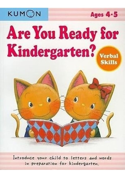 Are You Ready For Kindergarten Verbal Skills Kumon Publ...