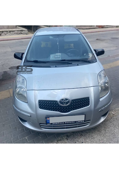 Toyota Corolla 2002-2010 Uyumlu Sinyalsiz Batman Yarasa Ayna Kapağı Piano Black Abs Plastik