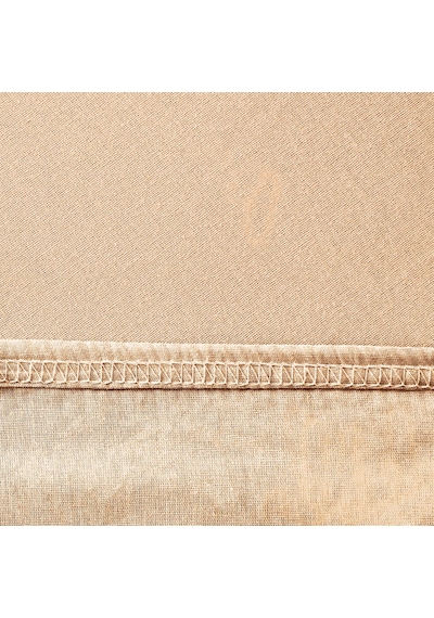 Soft King Size Lastikli Çift Kişilik Çarşaf - Ekru - 180x200 Cm Renkli