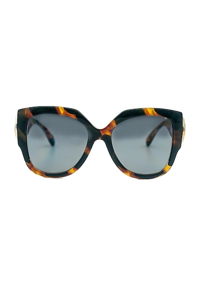 Gucci Gg 1407s 002 54 Kadın Kare Kırçıllı Kahverengi Kemik Güneş Gözlüğü