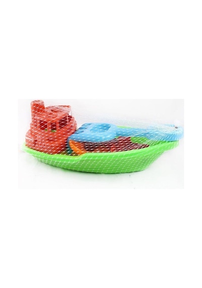 Erdem Toys Balıkçı Teknesi Kürek Tırmık Kum Oyun Seti