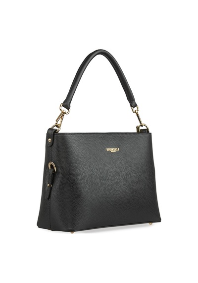 Omuz Çantası Kadın Grazıa Piumelli Milano Bag D28 Black D28 Black Siyah