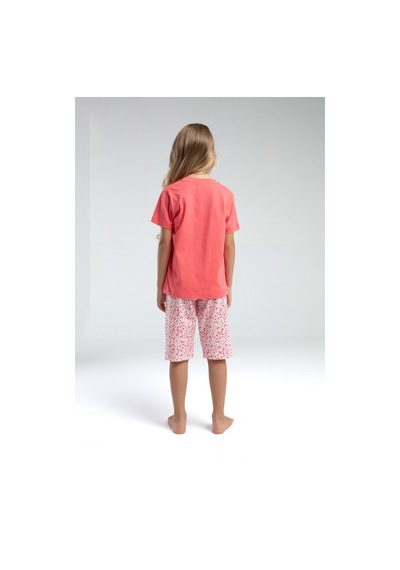 Xo Kids Kız Çocuk Pijama Takım 9-14 Yaş 3612 Nar