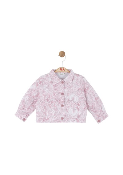 Nk Kids Kız Çocuk Powder Ceket Nk-31613 Pudra