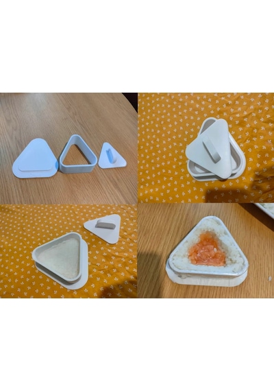 Onigiri Şekillendirici, Onigiri Yapma Aleti - 3d Baskı