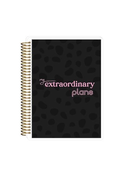 Victoria's Jurnals Altın Renkli Metal Sip Defter 3285