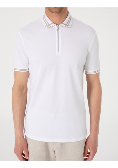 Pierre Cardin Erkek Beyaz Tişört 50302607-vr013 Beyaz