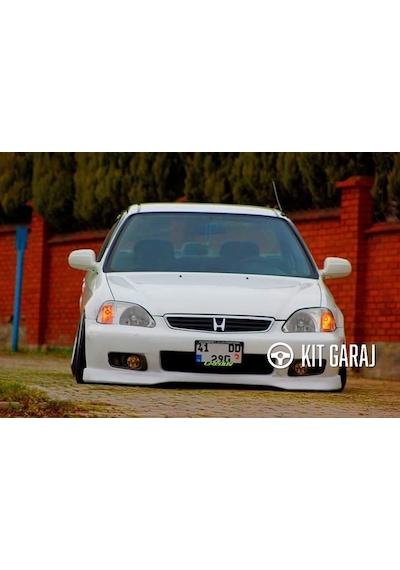 Kit Garaj Civic 99-01 Makyajlı Typer Ön Ek Plastik No:5 1999-2001 Boyasız