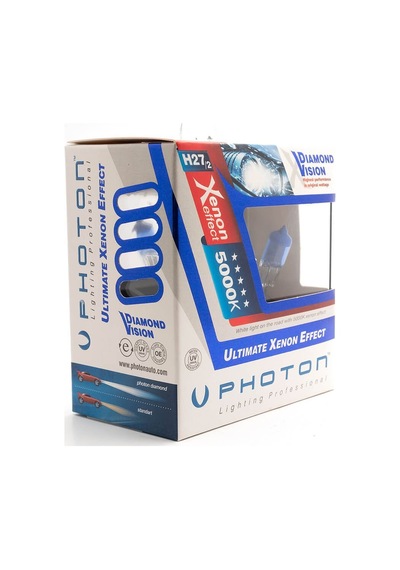 Photon H27/2 12v 27w 5000k Diamond  Vision