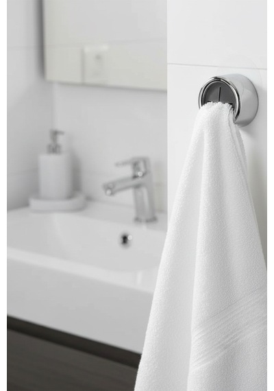 Çok Amaçlı Pratik Tak Çek Güçlü Askılık Banyo Lif Askısı Mutfak Bez Askı Havlu Askı Gümüş