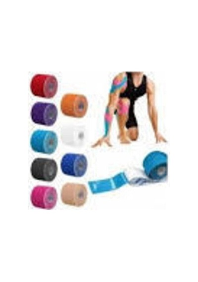 Vzn Kinesio  Bandı 5 CM x 5 M Kırmızı
