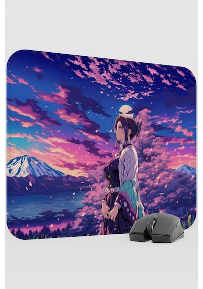 Kimetsu No Yaiba Anime V2 - 48x40 Xl Gaming Kauçuk Kaymaz Taban Mouse Pad Fare Altlığı