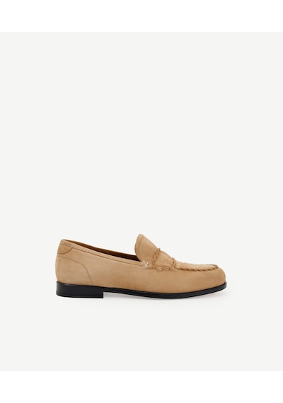 Yargıcı Saraç Detaylı Deri Loafer 25yeay4014x 057 Kahverengi