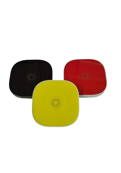 Kablosuz Şarj Pedi Wireless Charging Pad Sarı