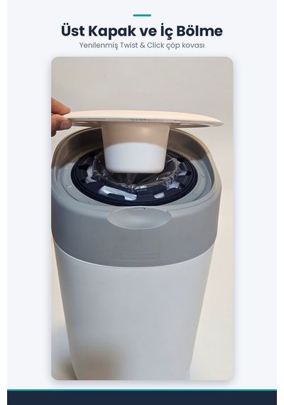 Tommee Tippee Twist & Çöp Kovası (Yenilenmiş)